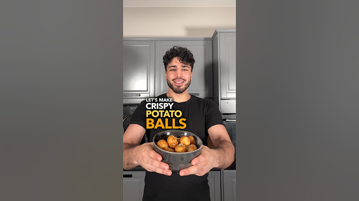 Crispy Potato Balls