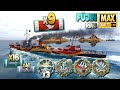Destroyer Fūjin: 9 ships destroyed - World of Warships