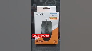 A4tech Usb Mouse #Op-620D #1200dpi #Brand -A4tech #2X Click #Only-500tk