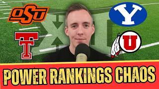 BIG 12 Power Rankings are TOTAL CHAOS After Week 2