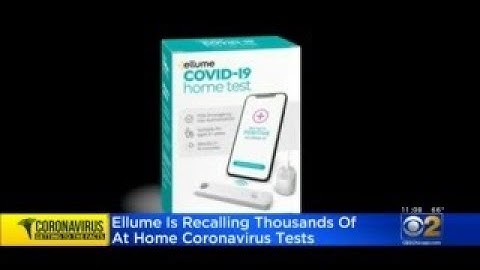 Recall Of At-Home COVID Tests