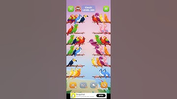 #bird #sort #level 265