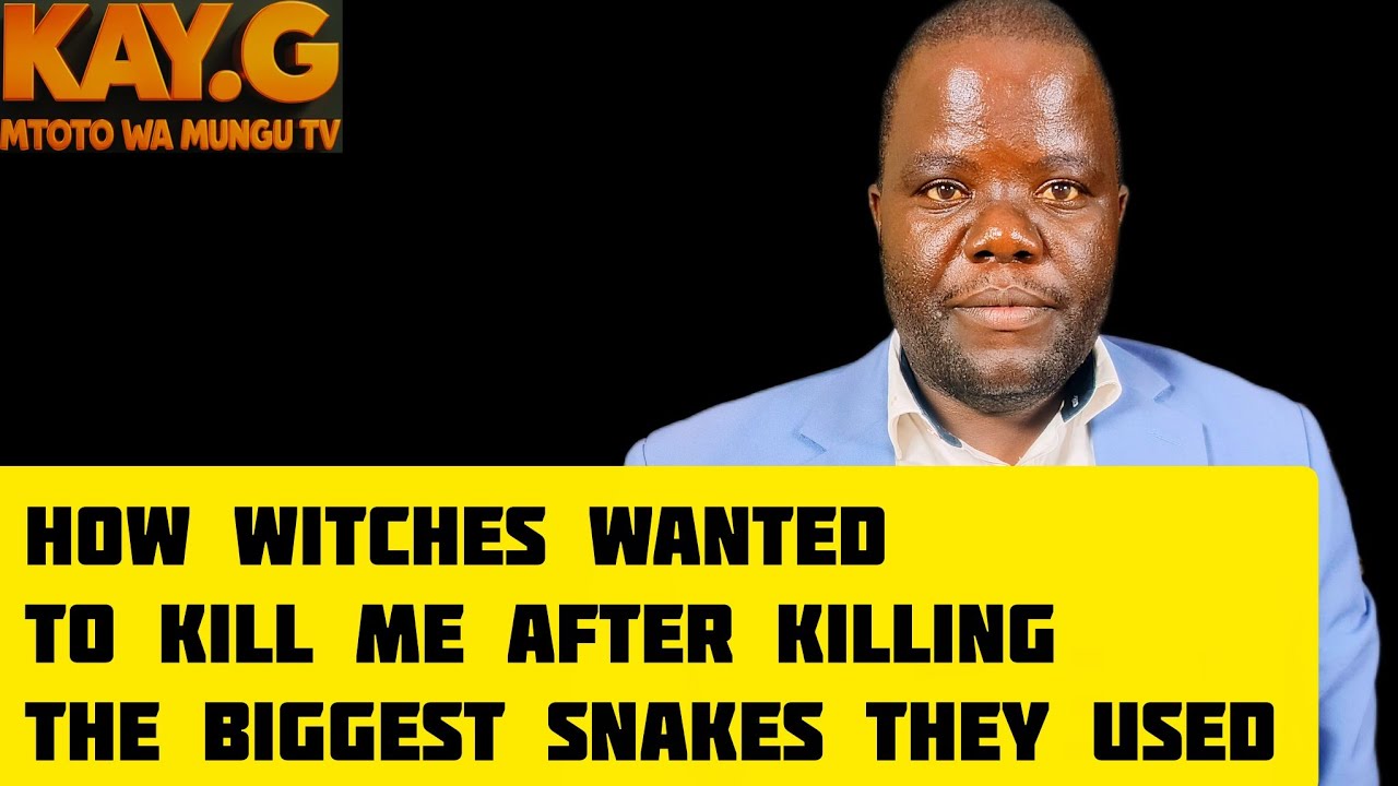 How witches wanted to kill me after killing the biggest snakes they used to destroy people's lives