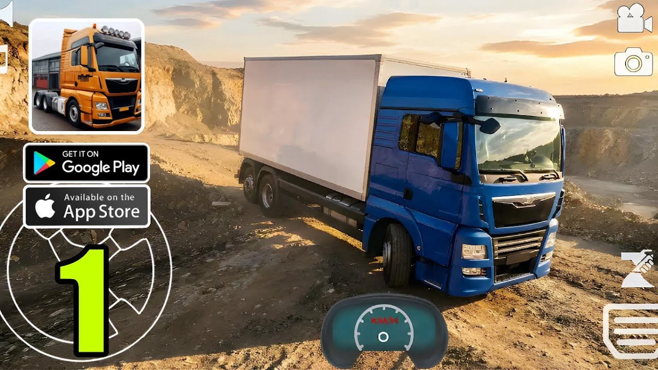 Truck Simulator Drive Off Road Gameplay (Android, iOS)