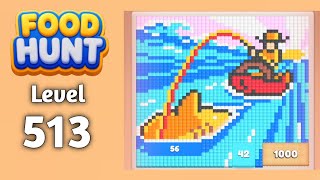 Information Food Hunt Pixel puzzle level 513 walkthrough solution gameplay  News