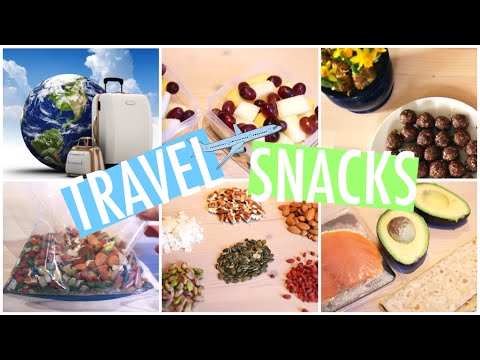 Quick & Healthy Travel Snacks // Eat healthy on the go!