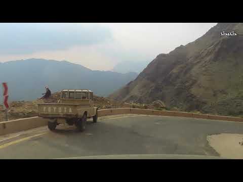 رحلة عقبة الجعدة شلال جبل هادا من اجمل الاماكن الطبيعية في تهامة منطقة عسير