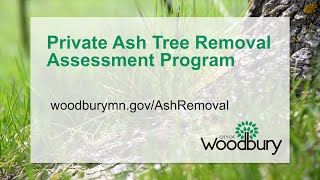 Private Ash Tree Removal Assessment Program