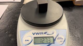 Lab A9 Measuring Mass, Calculating Density