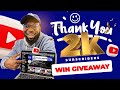 APPRECIATION AND GIVEAWAY/ TON GIVEAWAY.