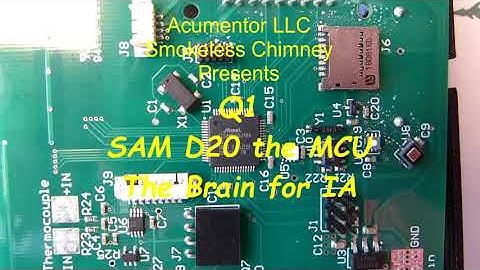 SAM D20 MCU the BrainV2