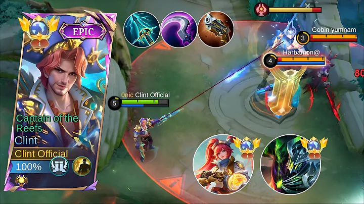 MOONTON THANKS FOR NEW CLINT ONE SHOT BUFFED BUILD! | CLINT NEW BEST BUILD 2025!