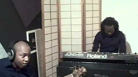 SO Devine jamming at Inner Recess Studio 12/2010