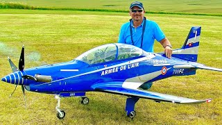 Wow !!! Pilatus Pc-21 Amazing Rc Scale 1:4 Model Turbine Turboprop Jet / Flight Demonstration !!!