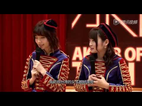 AKB48成员爱收藏女生照片 抵台变身吃货