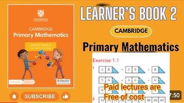 Cambridge primary mathematics learner