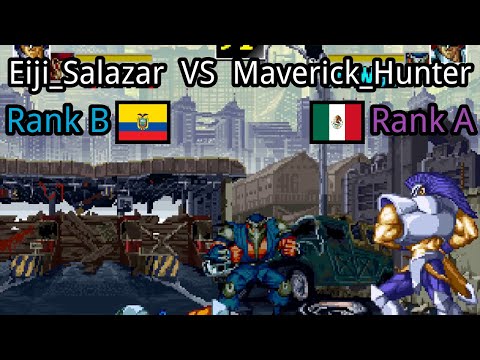 Kizuna Encounter - Super Tag Battle: Eiji_Salazar (EC, Rank B)  vs Maverick_Hunter (MX, Rank A)
