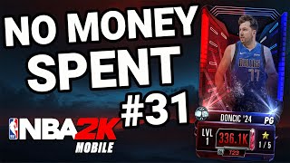 SO MANY UPGRADES & NEW TIERS ! NBA 2K Mobile No Money Spent Ep 31