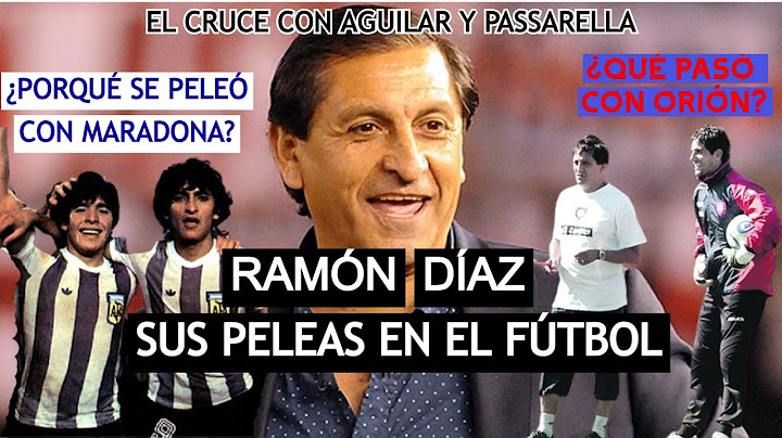 ANÉCDOTAS de RAMÓN DÍAZ que cuenta SUS PELEAS en el FÚTBOL