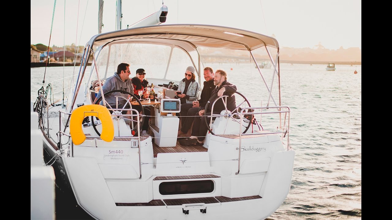 Sailing on Skullduggery Sandringham to Queenscliff YouTube