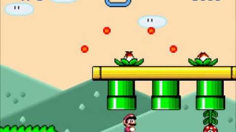 Piranha Plant Plains - Super Mario Flash 2 Custom Level