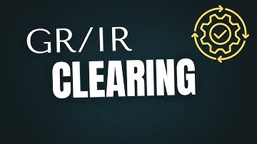 GR/IR Clearing in SAP and How to execute it? - SAP FICO Interview Questions