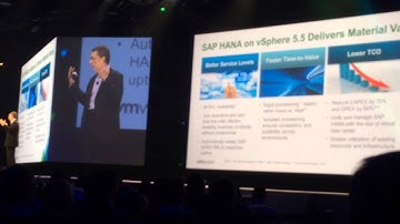 SAP HANA on vSphere Production Support Announcement
