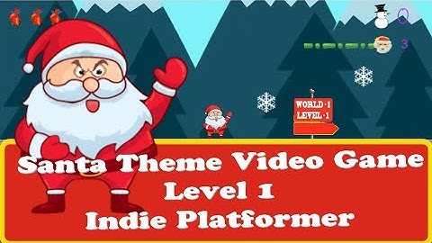 Angry Santa - Indie 2D Platformer