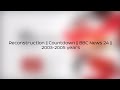 Graphics and idents || Reconstruction || Countdown / 90 seconds || BBC News 24 || 2003-2005 years