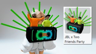 HURRY! GET THIS *FREE* JBL PARTY SPEAKER ITEM NOW 🤗 ROBLOX UGC EVENT