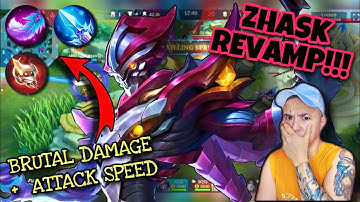 ZHASK NEW BUILD 2022 | ZHASK REVAMP MLBB | ZHASK GAMEPLAY | CARL TV OFFICIAL