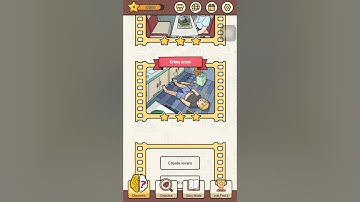 Find out hidden objects: Crime scene