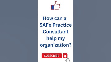 How can a SAFe Practice Consultant help my organization? #agile #projectmanagement #business