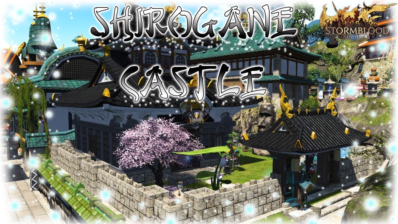 FFXIV Shirogane Castle Design YouTube