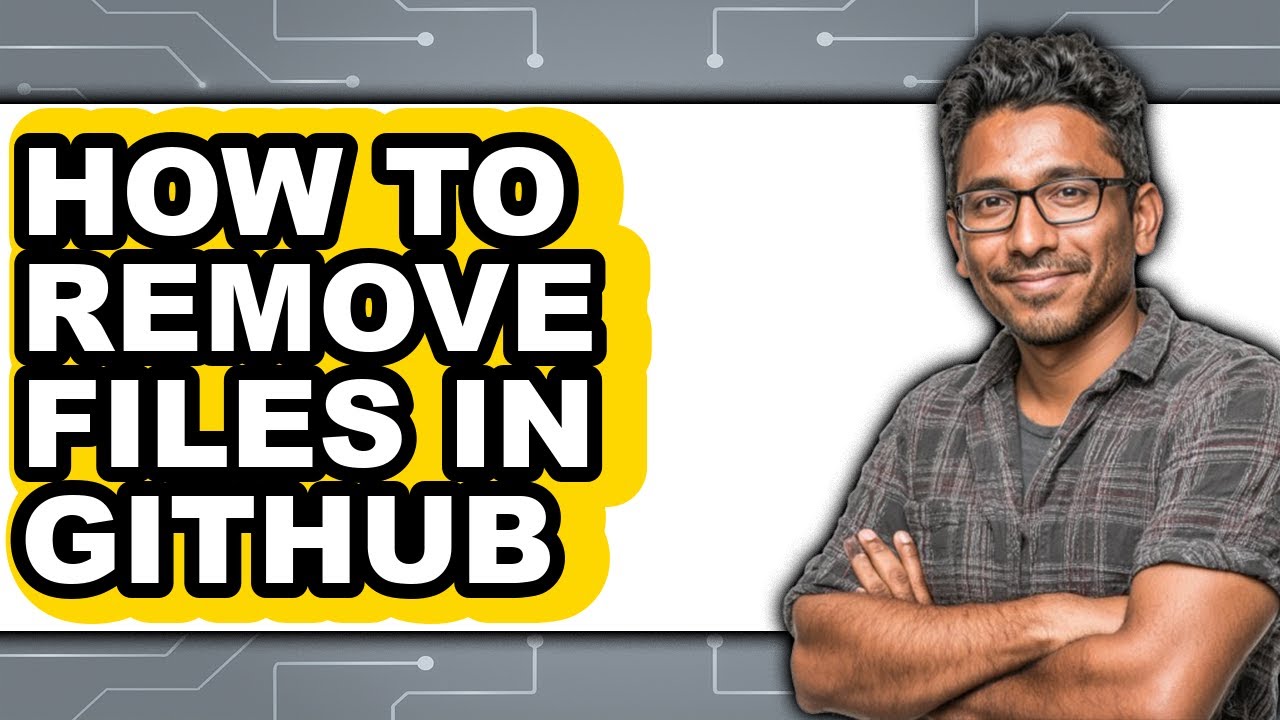 How to Remove Files in Github - Full Guide - YouTube