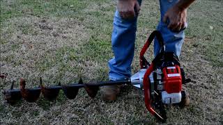 Harbor Freight Auger #63022  Test and Review