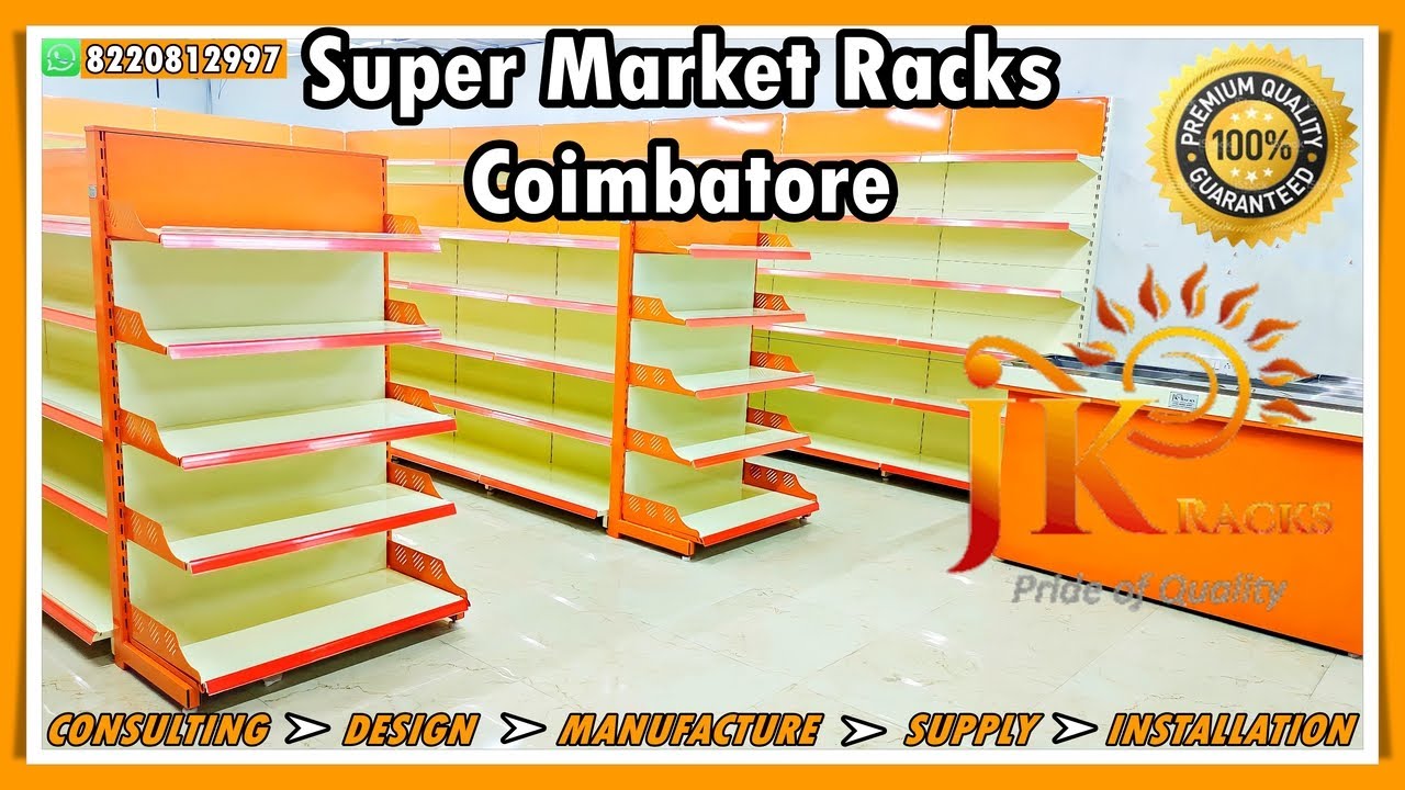 MINI SUPERMARKET RACKS | HOW TO SET RACK | LOW PRICE | JK RACKS | CONTACT - 8220812997 , 9600824210
