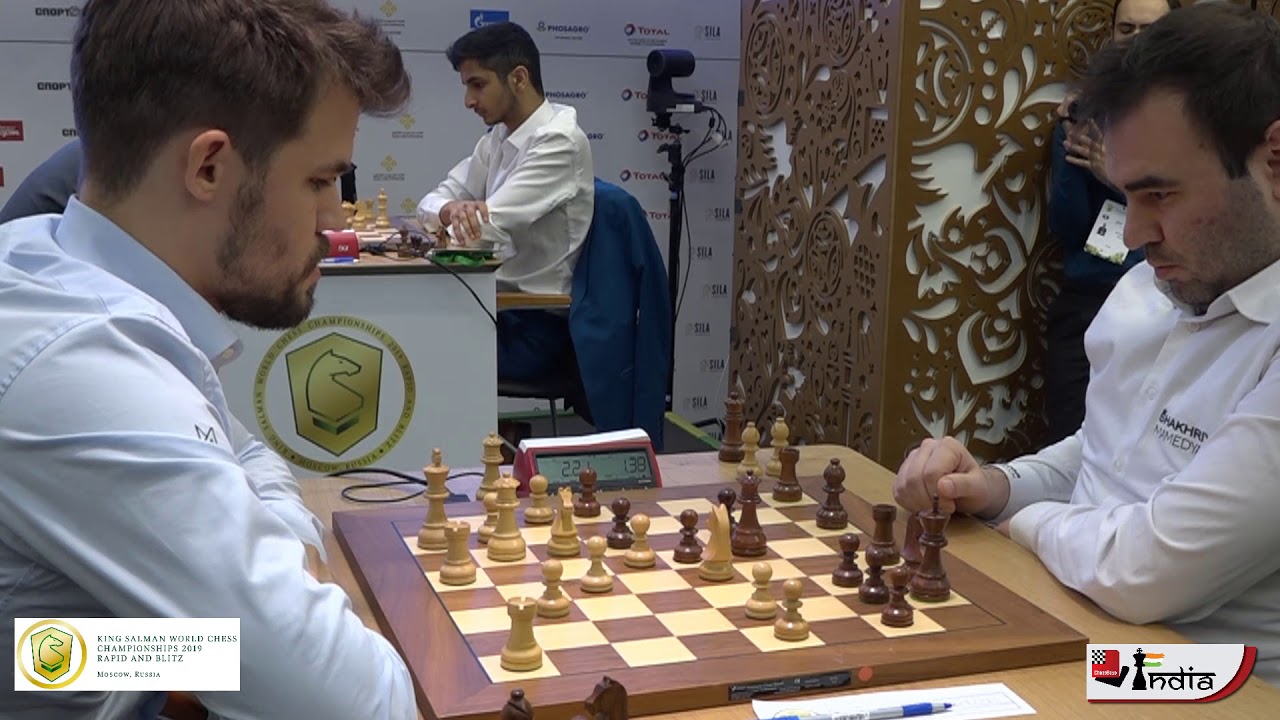 Carlsen too strong for Mamedyarov | World Blitz 2019 Round 8