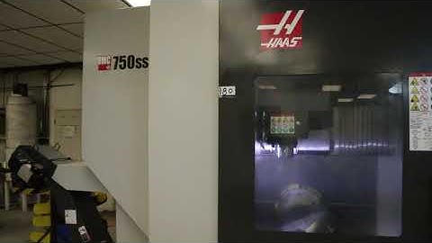 Haas UMC 750SS 5 Axis Universal Machining Center