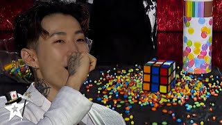 Even MORE Rubiks Cube Magic On Got Talent!