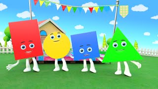 Shapes Song, Learn Shapes for Kids, Shapes Nursery Rhymes & Kids Songs, Children Nursery Rhymes