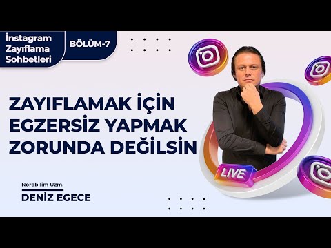 İnstagram Zayıflama Sohbetleri (BÖLÜM-7) Hareket Edemiyorum Vaktim Yok