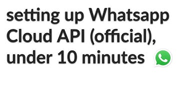 HOW TO: set up whatsapp cloud api in under 10 minutes, using node-red.