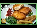 A bite of britain  fish and chips with mushy peas  classic fish n chips  eat like a brit  asmr