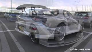 Mazda RX 7 Spitting Huge Flames from Exhaust