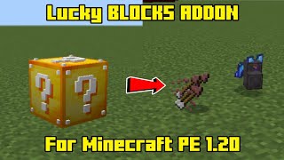 Lucky Blocks Add-on 1.20/1.18/1.17