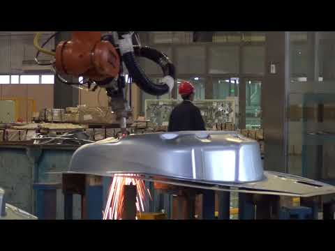 Robotic Laser Cutting - video from Lodestone Pacific