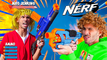 Living with Siblings: Nerf Or Nothing