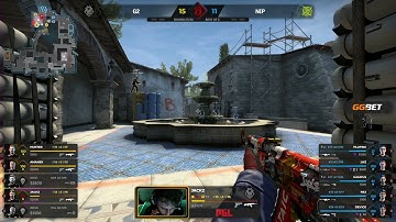 Hunter 1v3 clutch to win 1st map vs NIP!