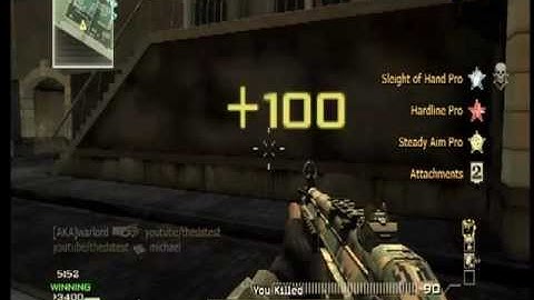 MW3 wii MP5 BEASTING